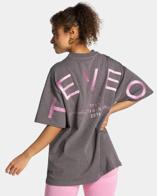 Signature Oversized T-Shirt Graphit