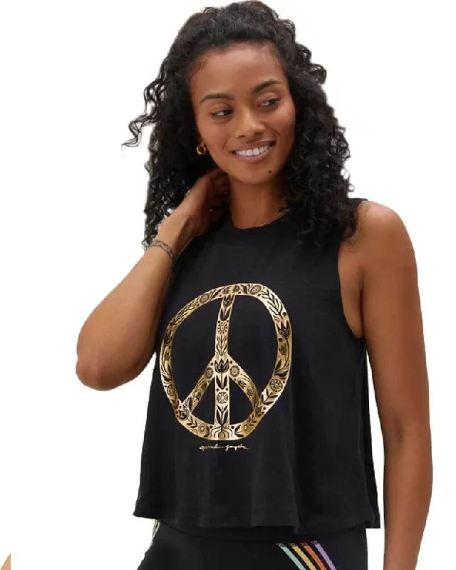 Peace Crop Tank