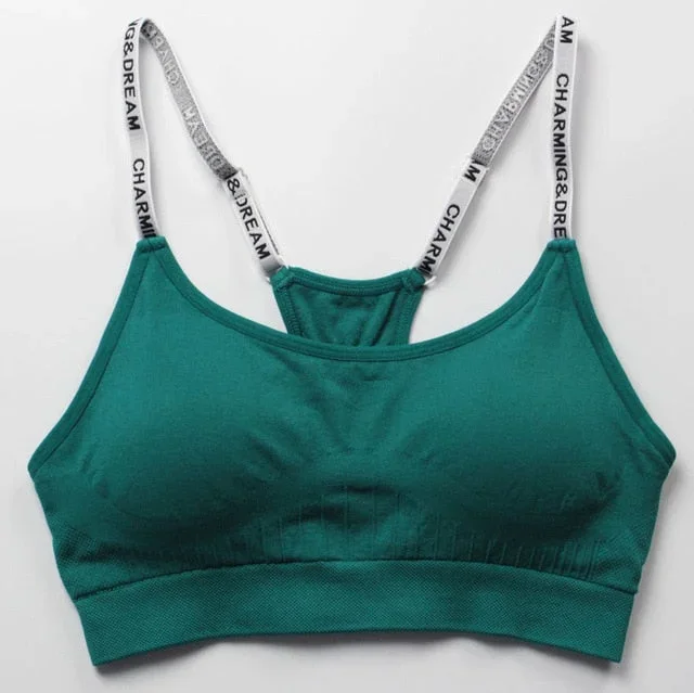 sports-bra-letter-strap-fitness-top-gym-push-up-wire-free-yoga-bra