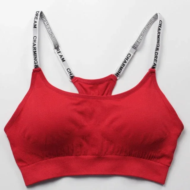 sports-bra-letter-strap-fitness-top-gym-push-up-wire-free-yoga-bra