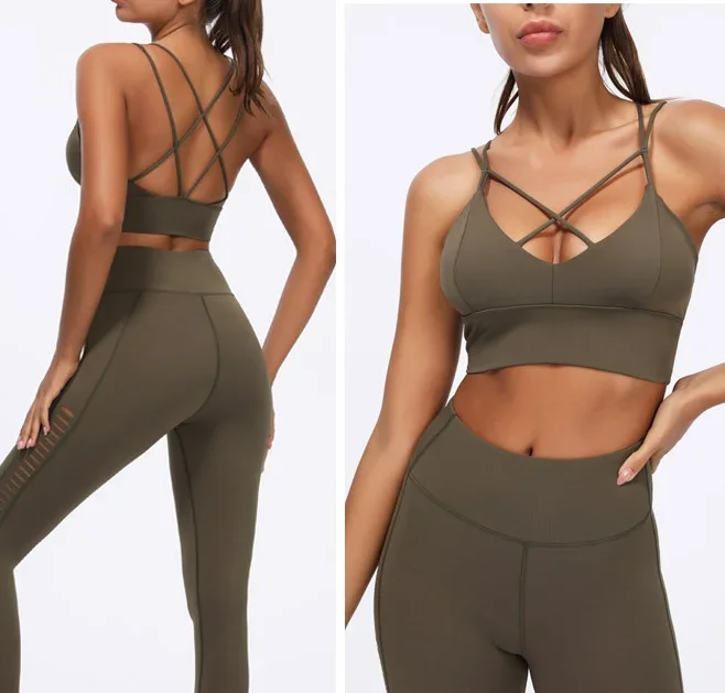 Sports strap  bra shock-proof buttock gym leggings  pants for ladies the tik tok leggings  ladies  5 colors!we love this one hot sall