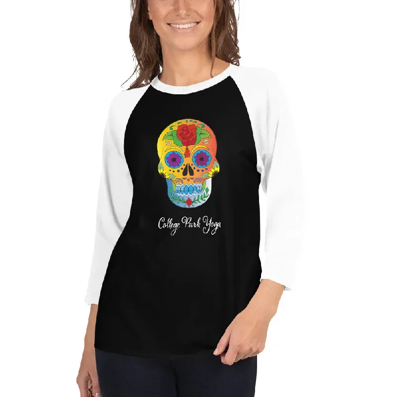 Sugar & Spice Ladies 3/4 sleeve raglan shirt