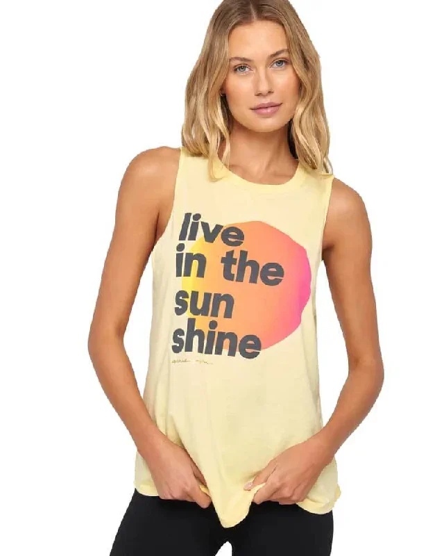 Sunshine Jade Muscle Tank