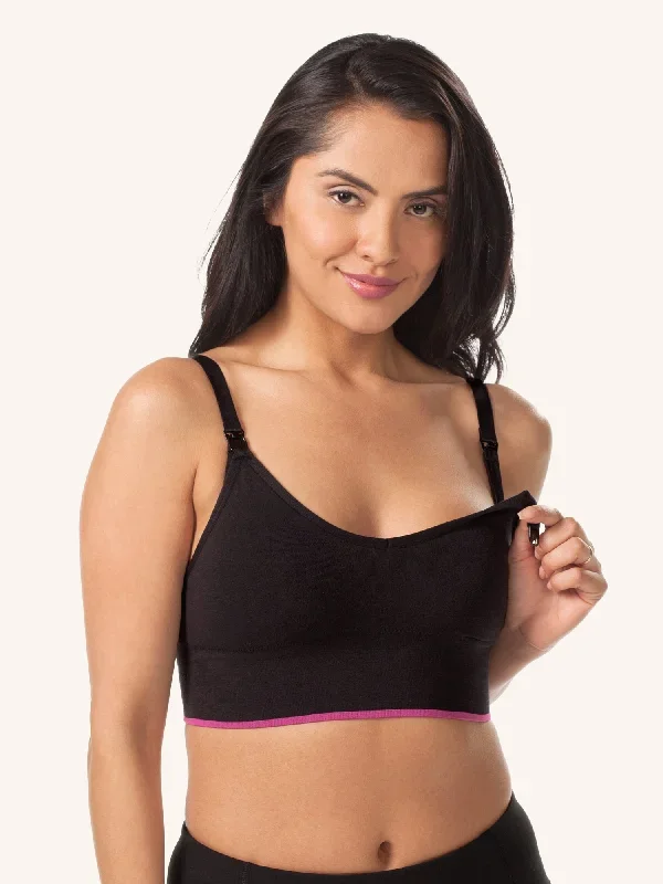 The Danika -  Seamless Athleisure Nursing Sports Bra