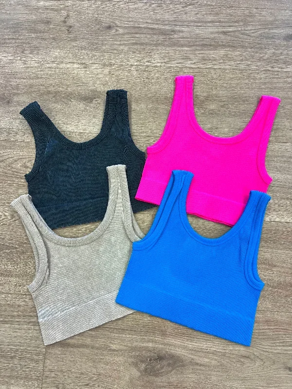 Thick strap tanks