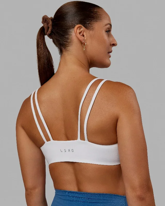 Vantage Sports Bra - White