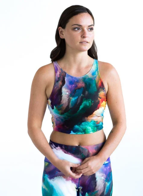 Watercolor Crop Top