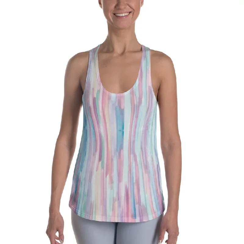 Water Color Racerback Tank