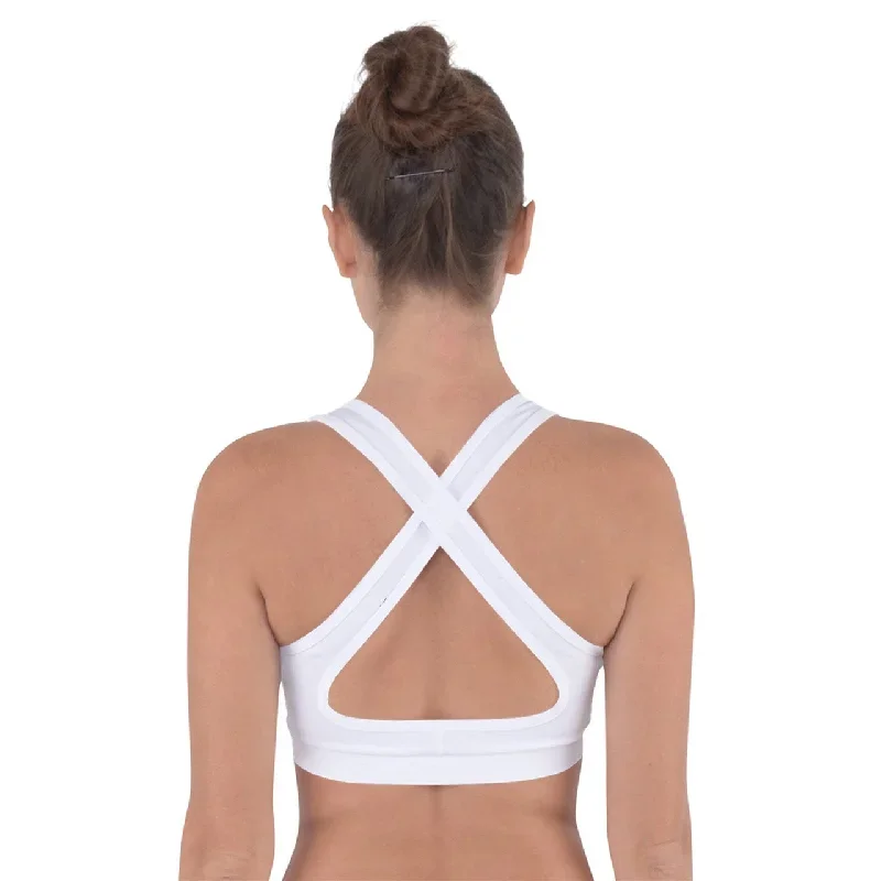 white-cross-back-sports-bra-with-a-black-double-headed-eagle