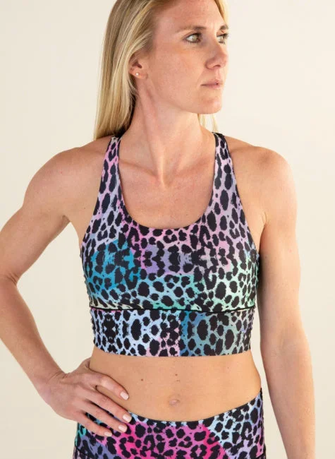 Wild Side Longline Sports Bra