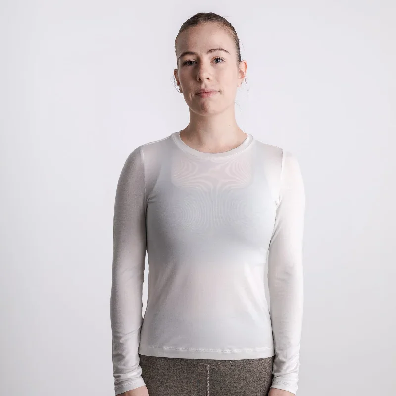 Women's Blended Merino Wool Long Sleeve Tee