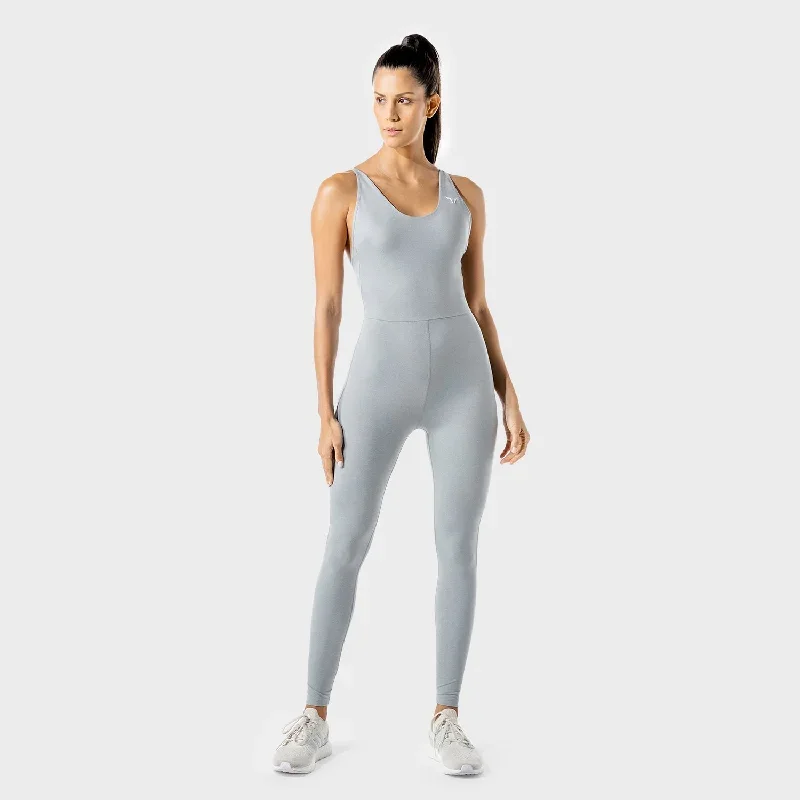 Women's Fitness - Performance Catsuit - Grey Marl