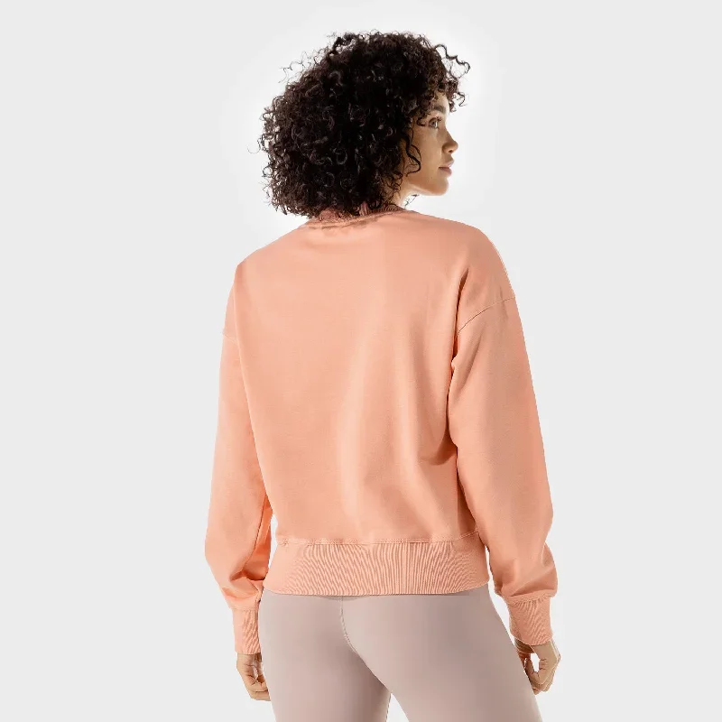 womens-fitness-sweatshirt-peachy-keen