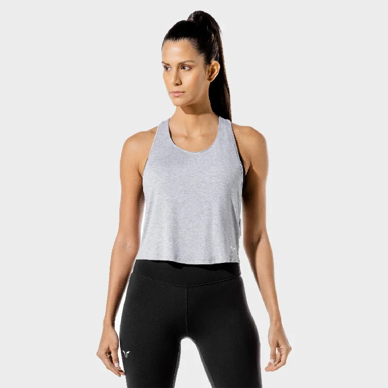 womens-fitness-wrap-tank-grey-marl