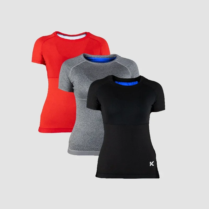 Women's Sauna Shirt 3-Pack (Multicolor)