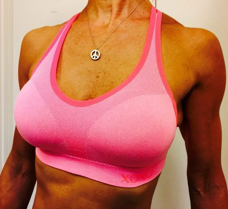 XOXO Double Strap Seamless Sports Bra