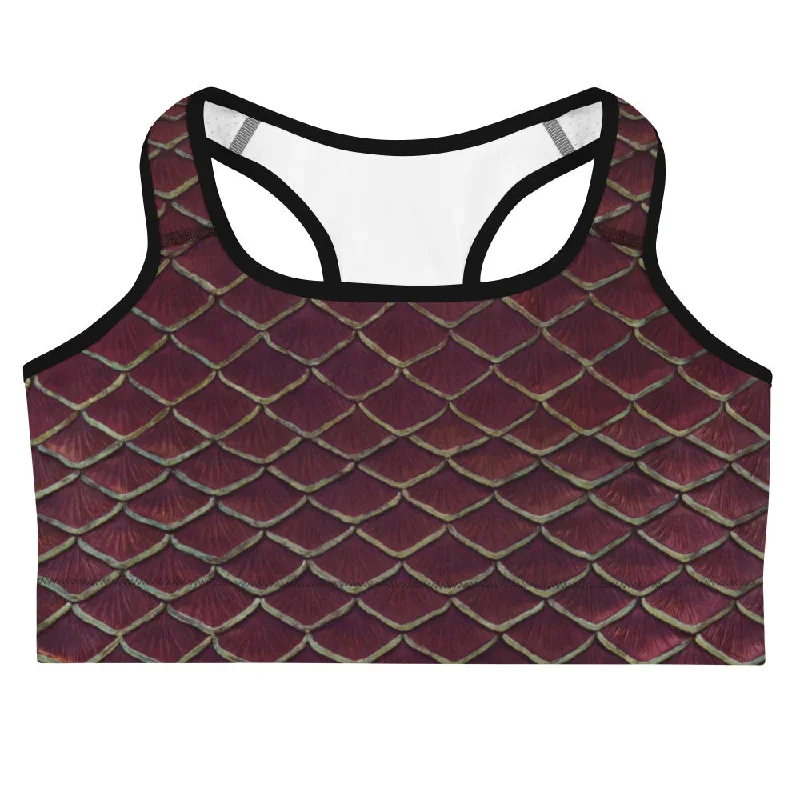 Yule Tide Sports Bra